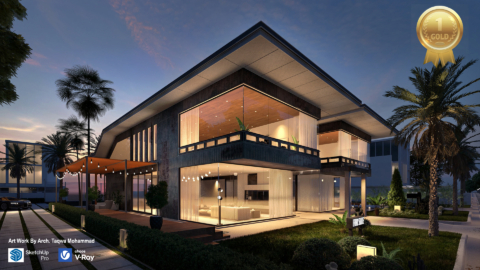 Art work rendered by Arch.Taqwa Mohammad